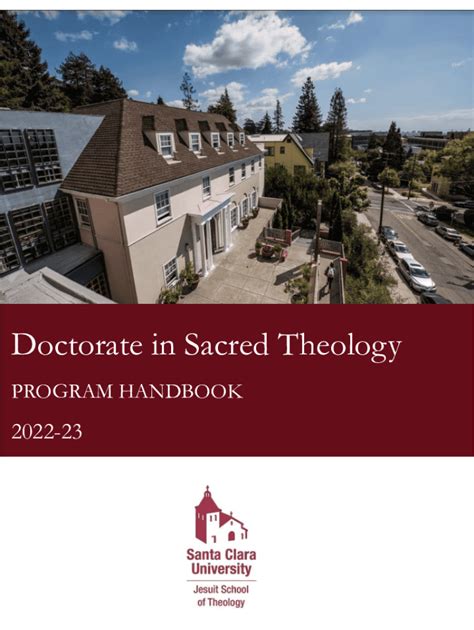doctorate in sacred theology.